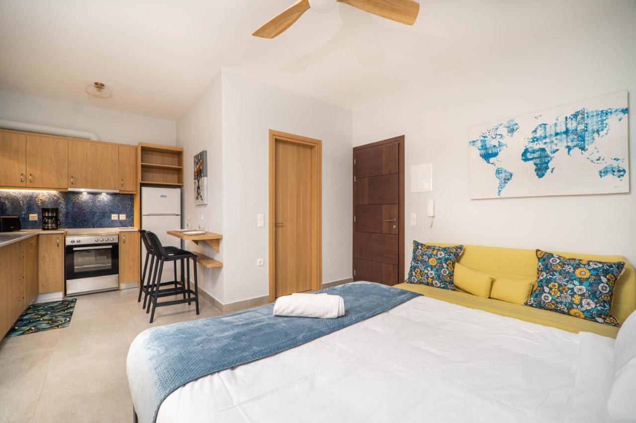 Cozy Spot Near The Beach Platanias  Luaran gambar
